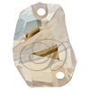 SWAROVSKI 3257 Divine Rock Sew-on Stone 27 x 19 Golden Shadow